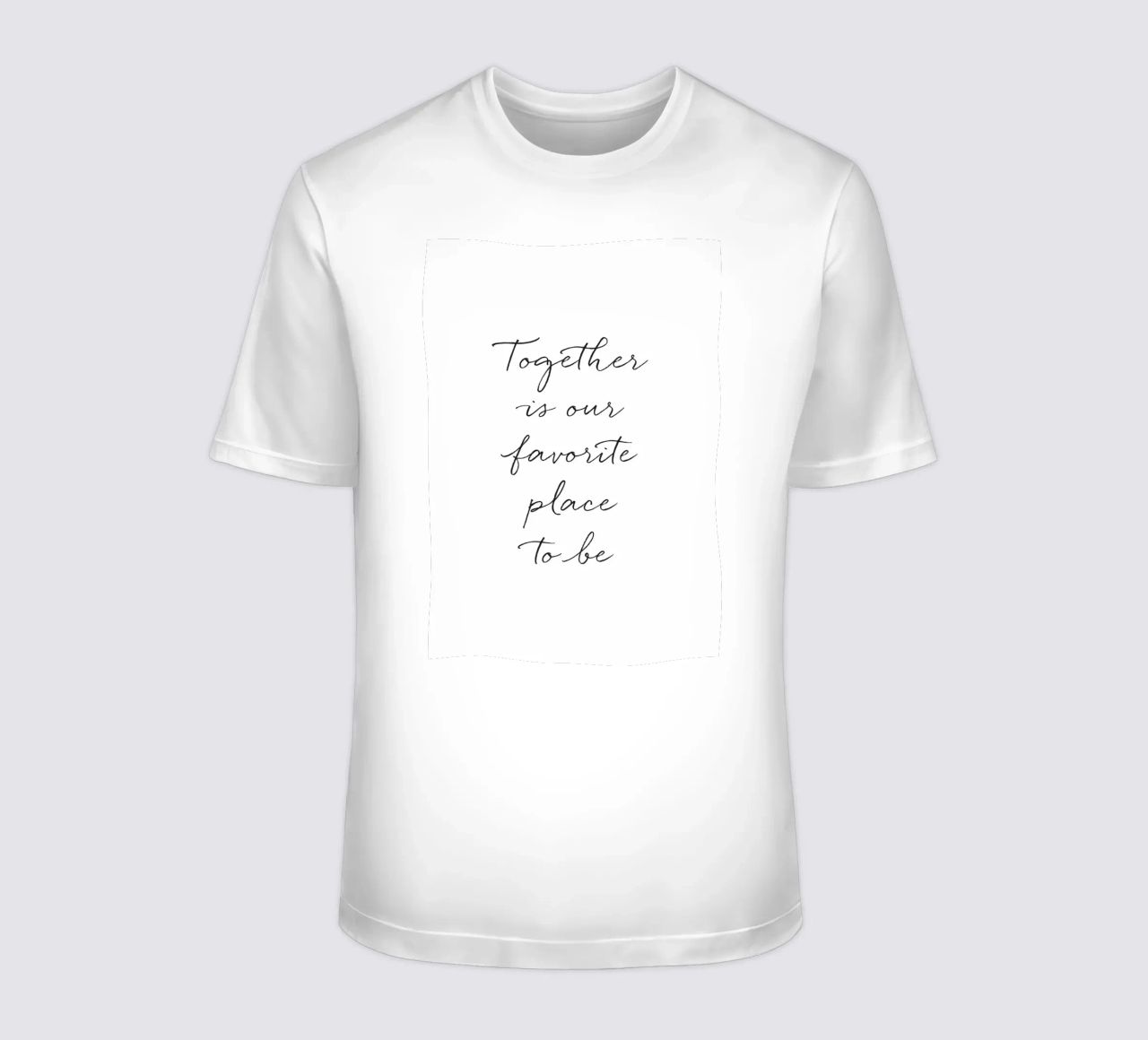 ensemble, c'est notre lieu de prédilection t-shirt de Hibikichan