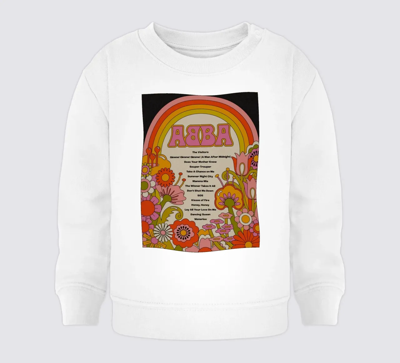 magia pop dalla svezia felpa neonato da buky