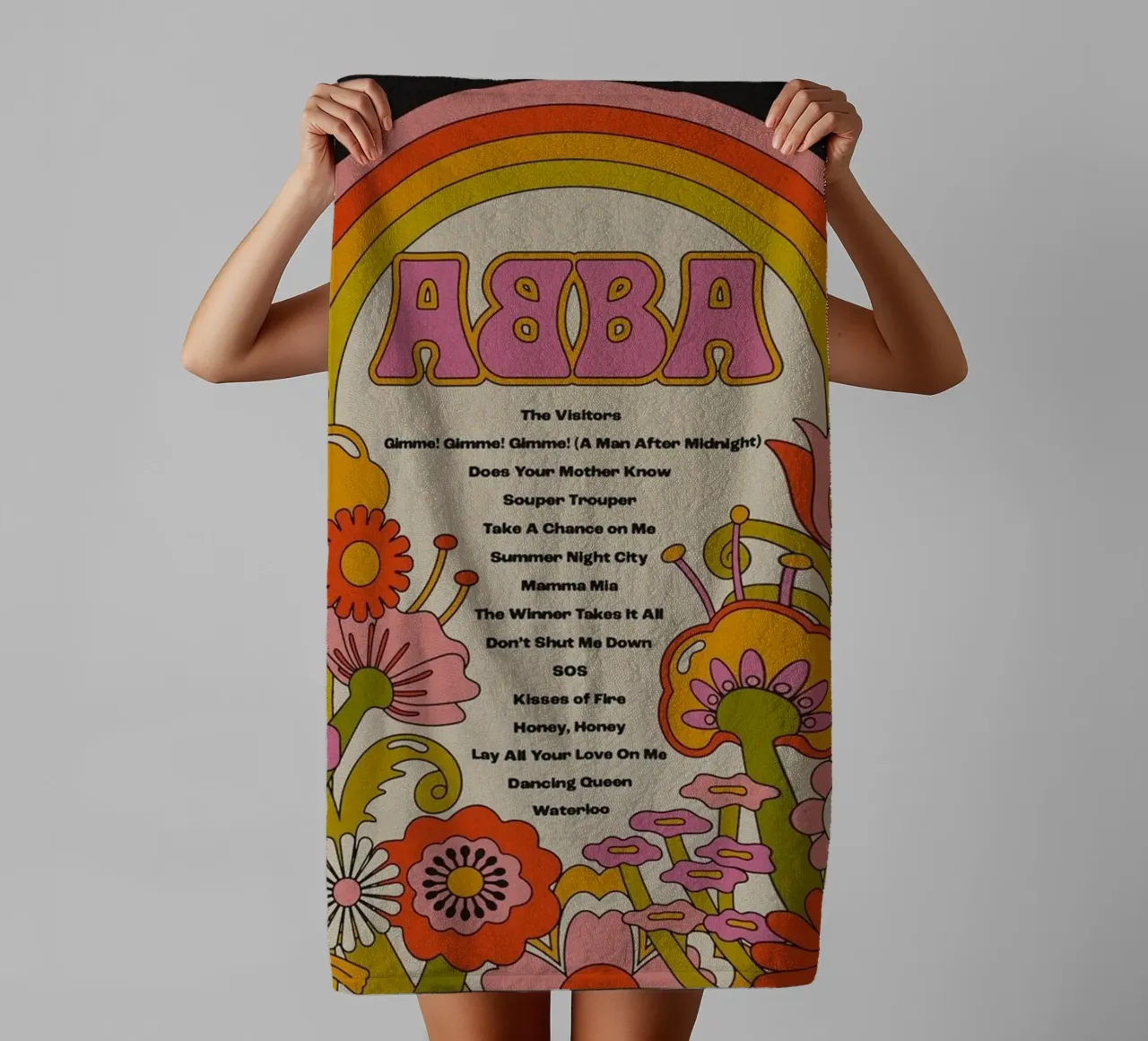 pop magic from sweden towel by buky