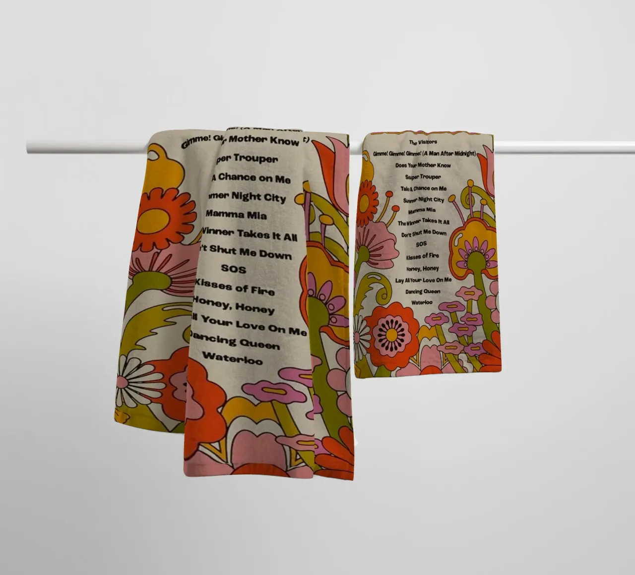 pop magic from sweden towel by buky
