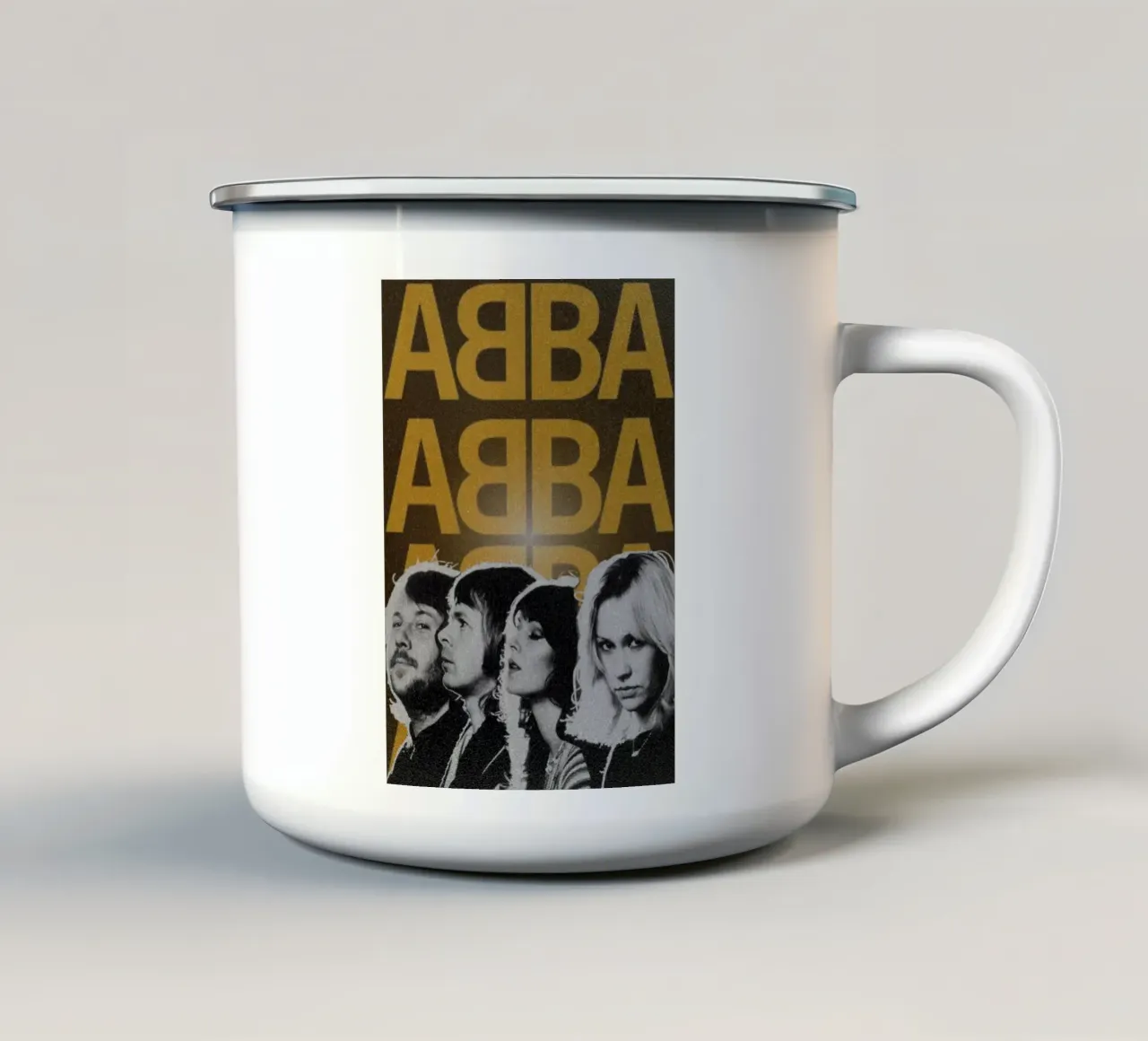 da stoccolma con le canzoni tazza in smalto da buky