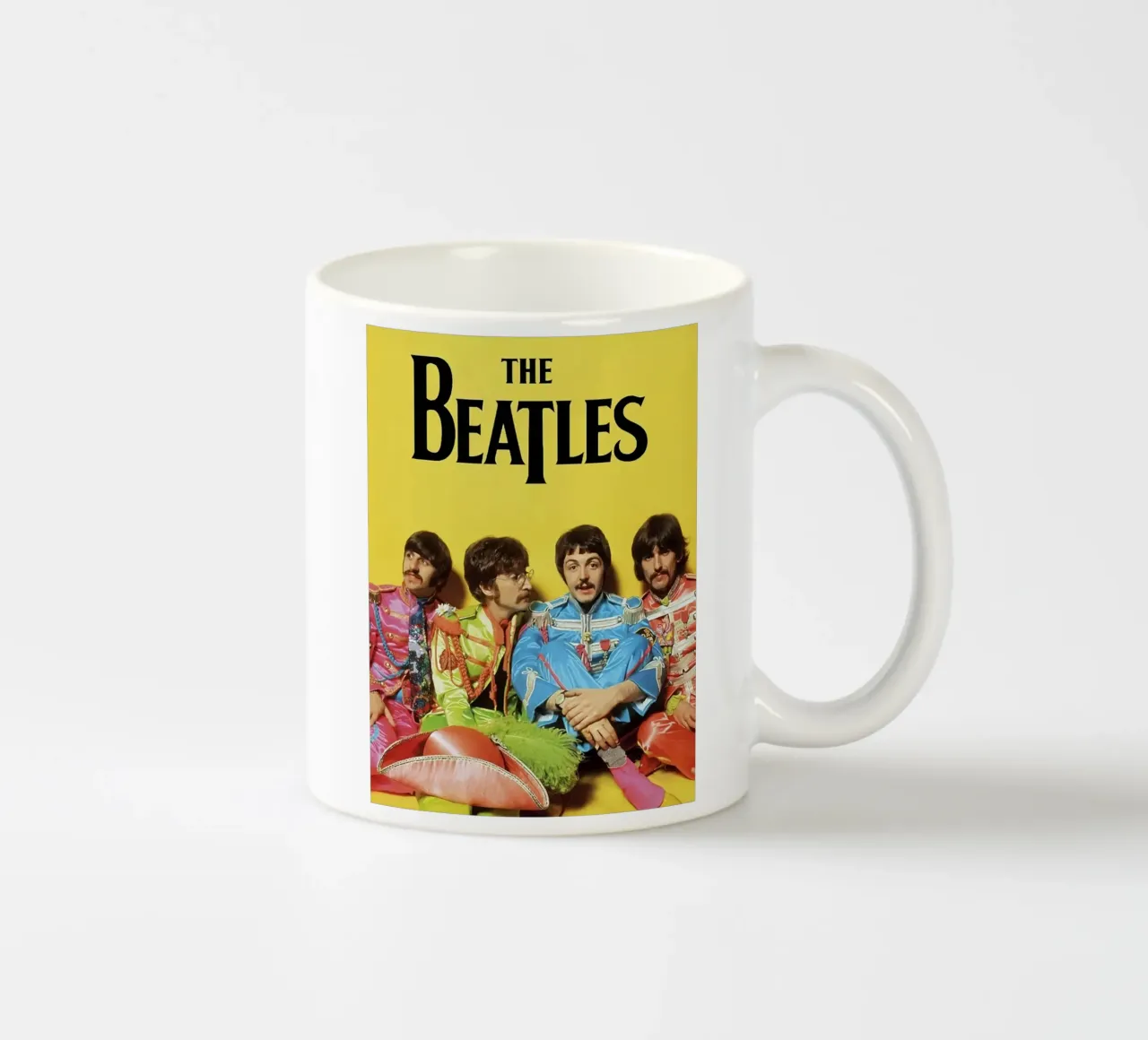 Tous les groupes musicaux Les Beatles mug en céramique de darsa