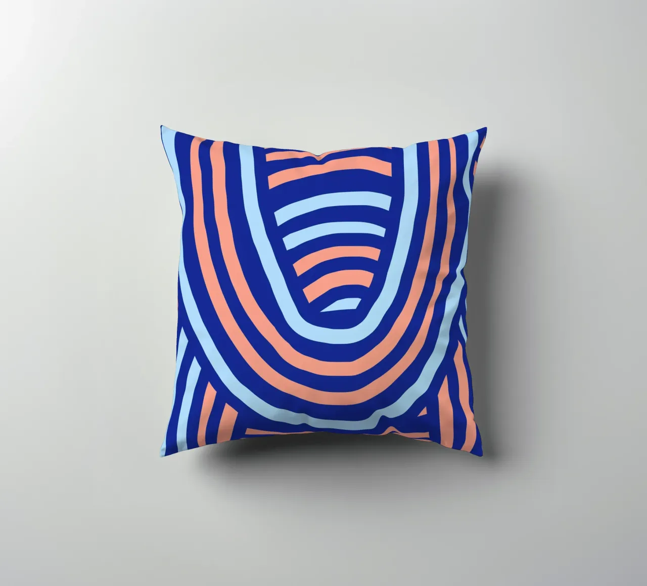 Strisce audaci al neon cuscino da Little Dean