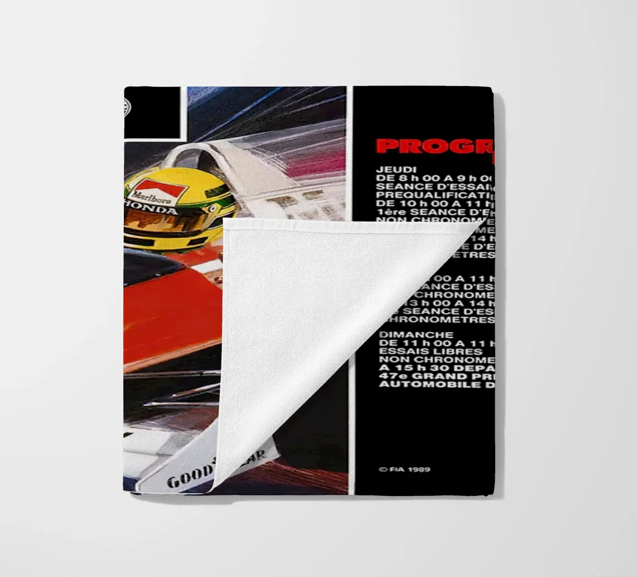 1989 Monaco GP telo mare da leslie shop