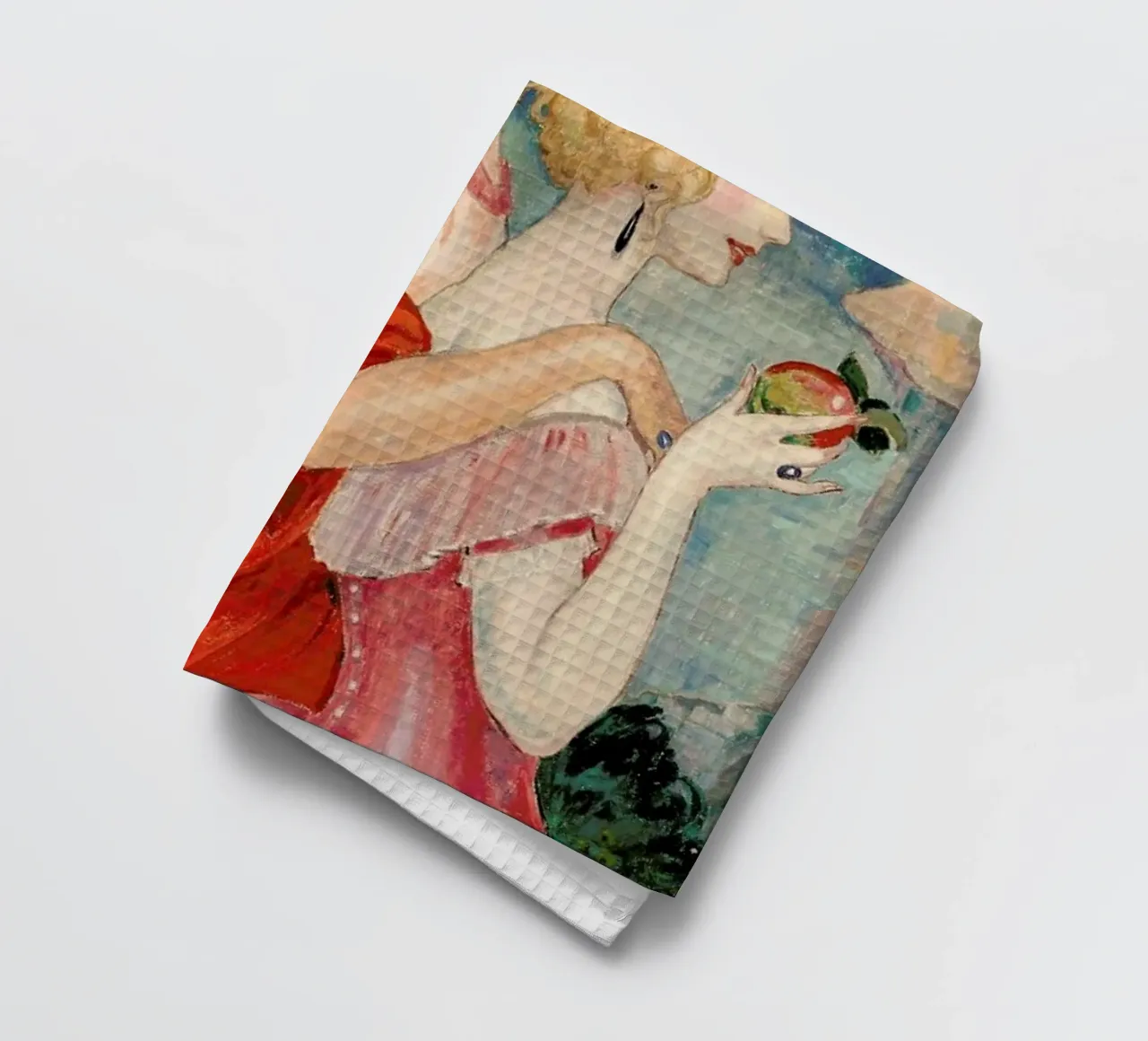 Gerda Wegener - Sur La Route D’anacapri II torchon de Vintage by JUNIQE