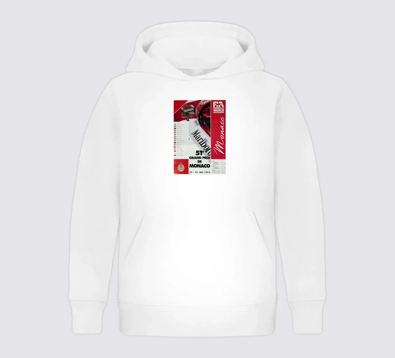 1993 Großer Preis von Monaco Kinder Hoodie von leslie shop