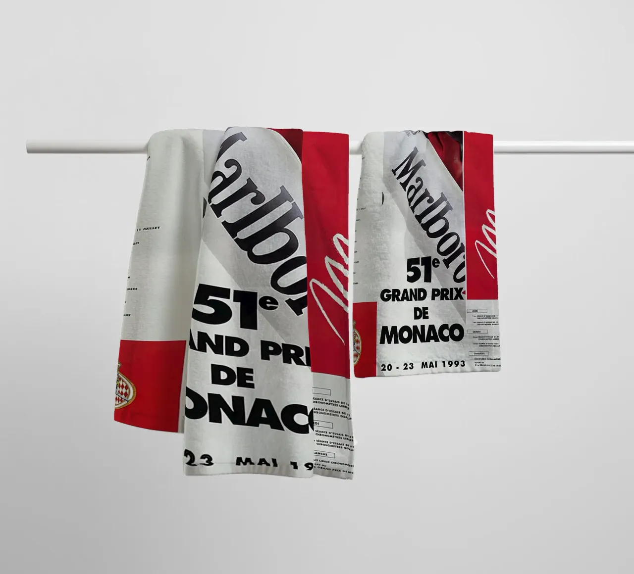 1993 Gran Premio di Monaco asciugamano da bagno da leslie shop