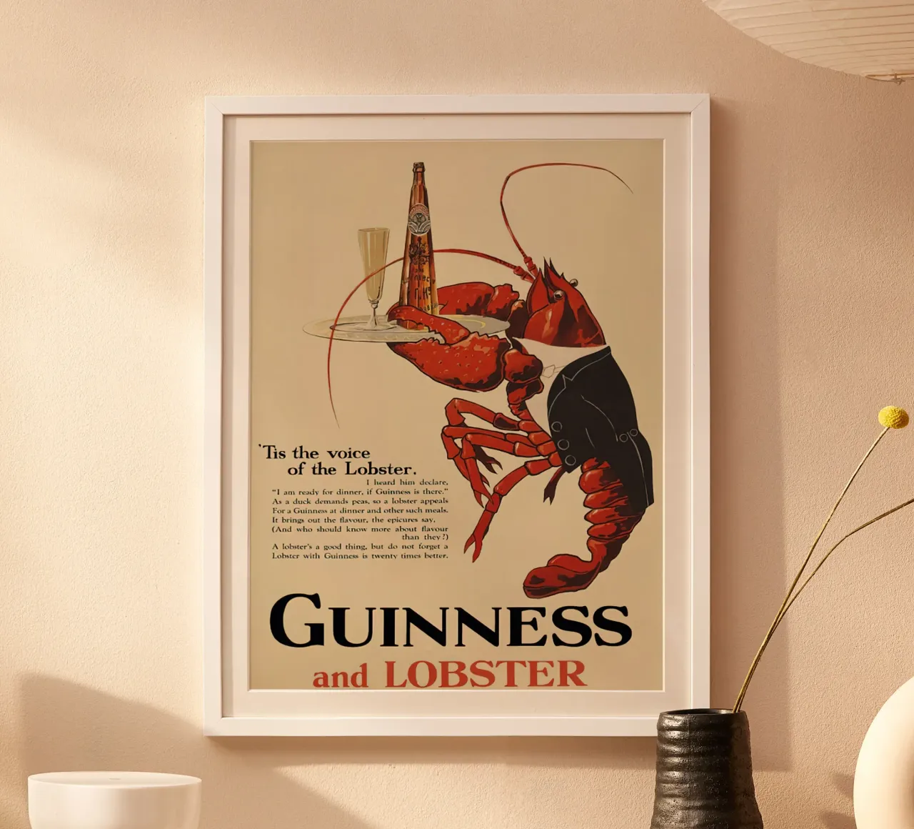 Guinness e aragosta carta hahnemühle da leslie shop
