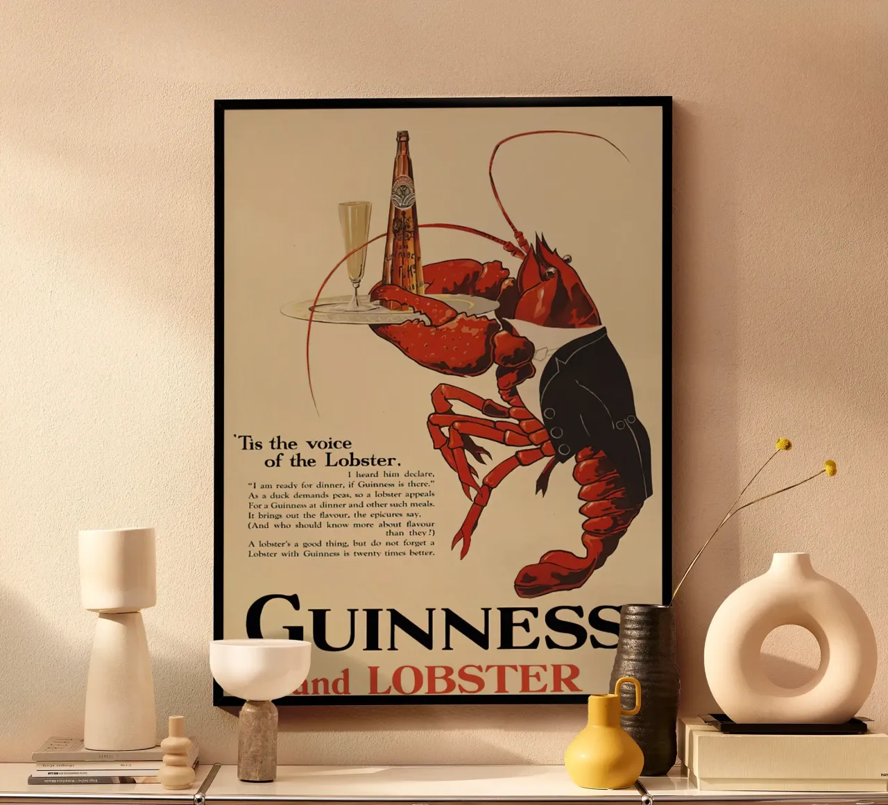 Guinness e aragosta carta hahnemühle da leslie shop