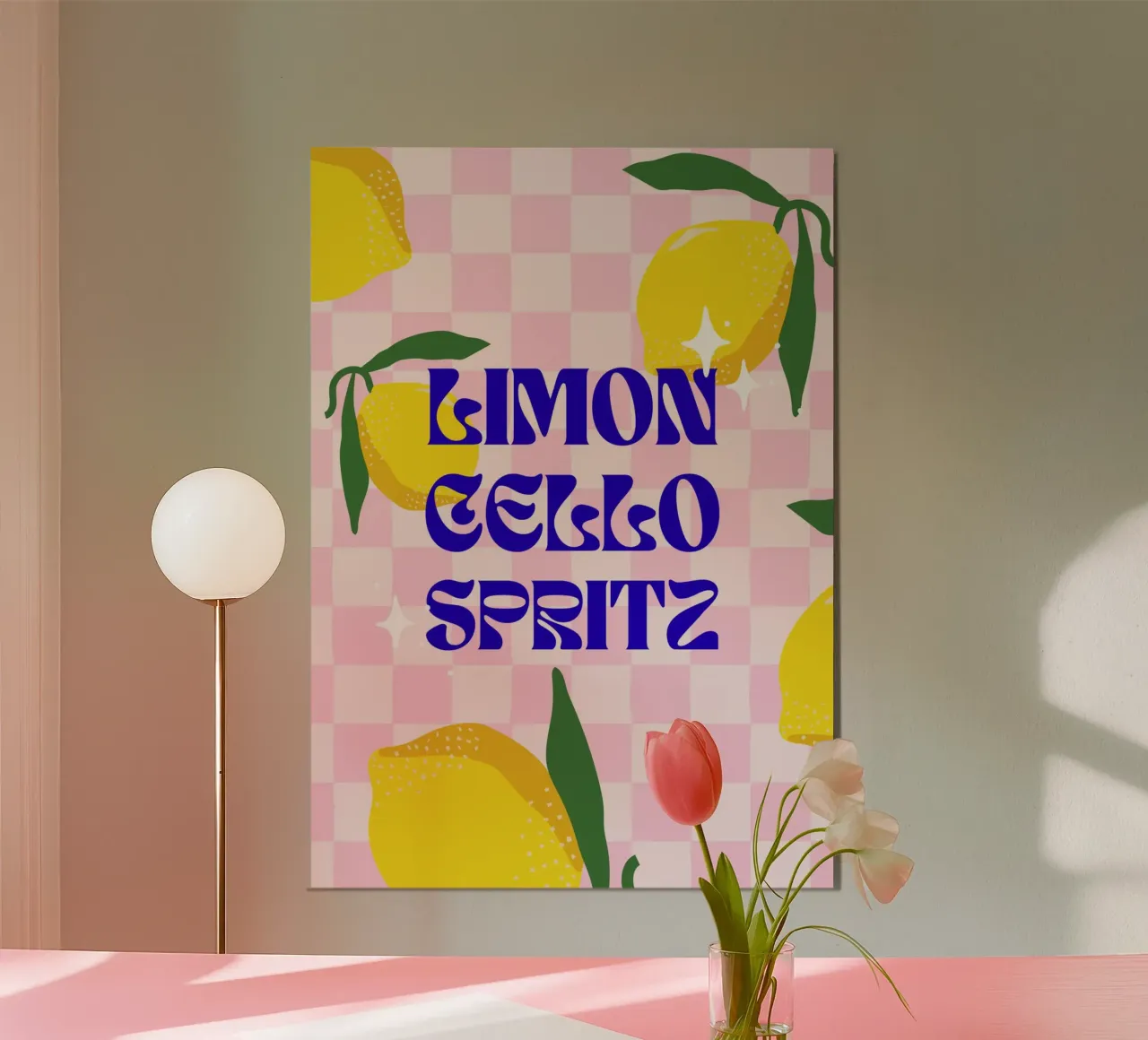 Limoncello Spritz alluminio dibond da Hafenkönigin