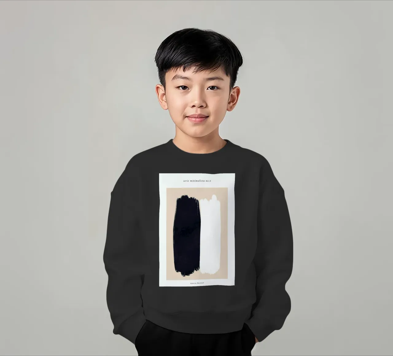 Minimal 5 felpa bambino da Froilein Juno