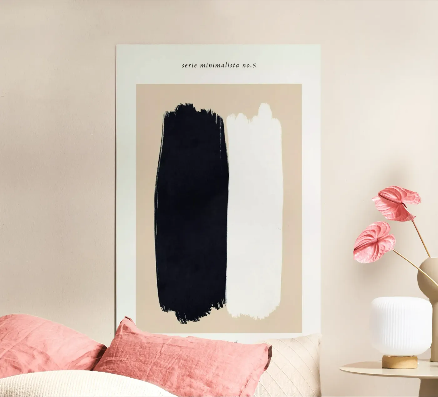 Minimal 5 poster by Froilein Juno