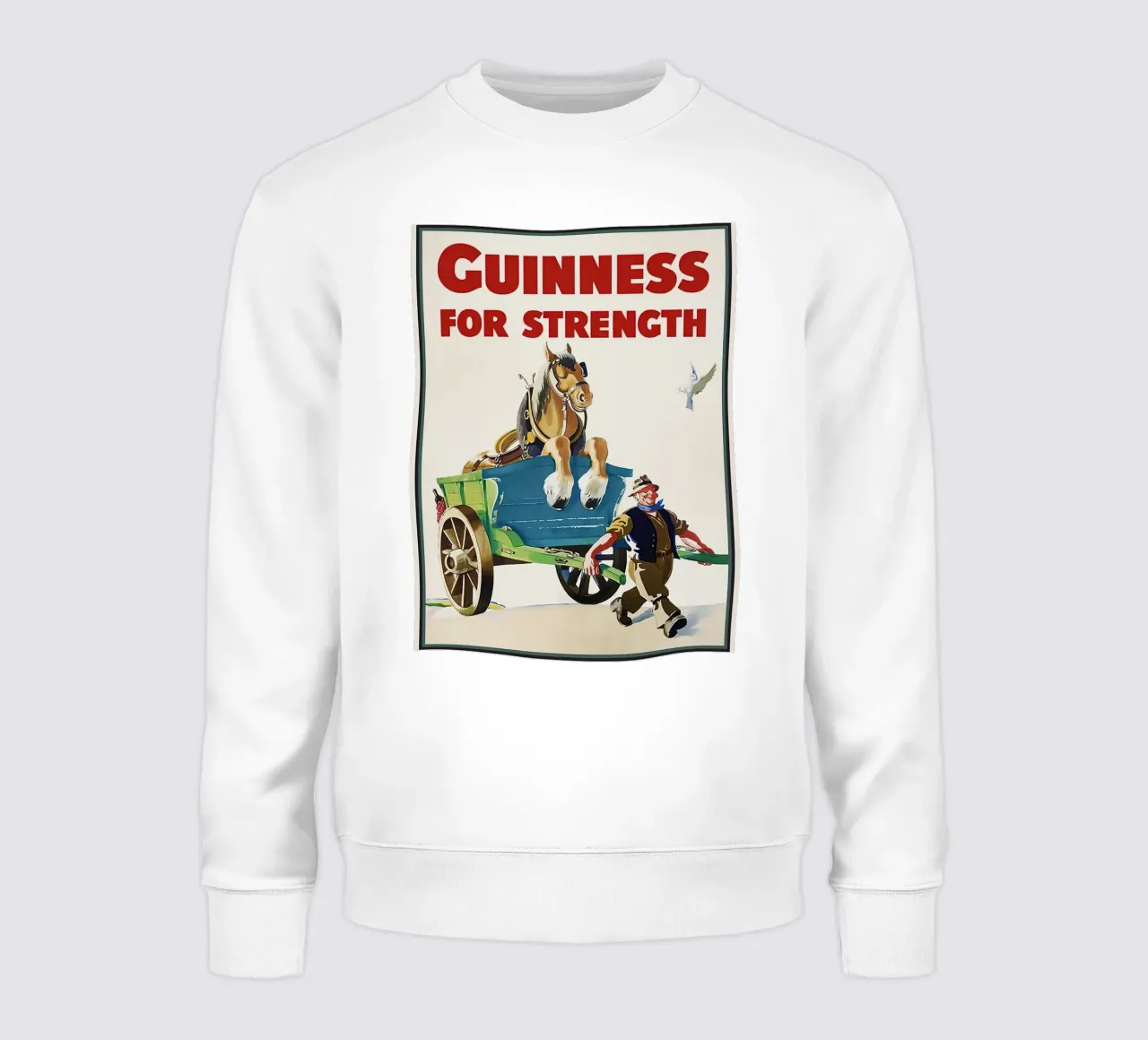 Guinness per la forza felpa da leslie shop