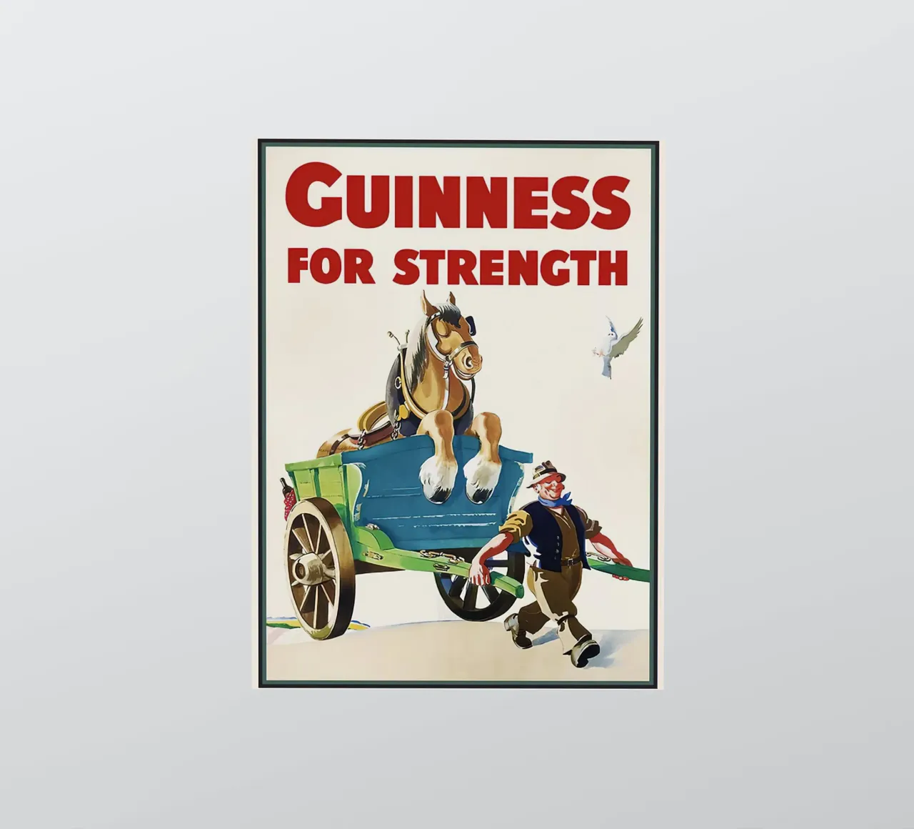 Guinness per la forza adesivo da leslie shop