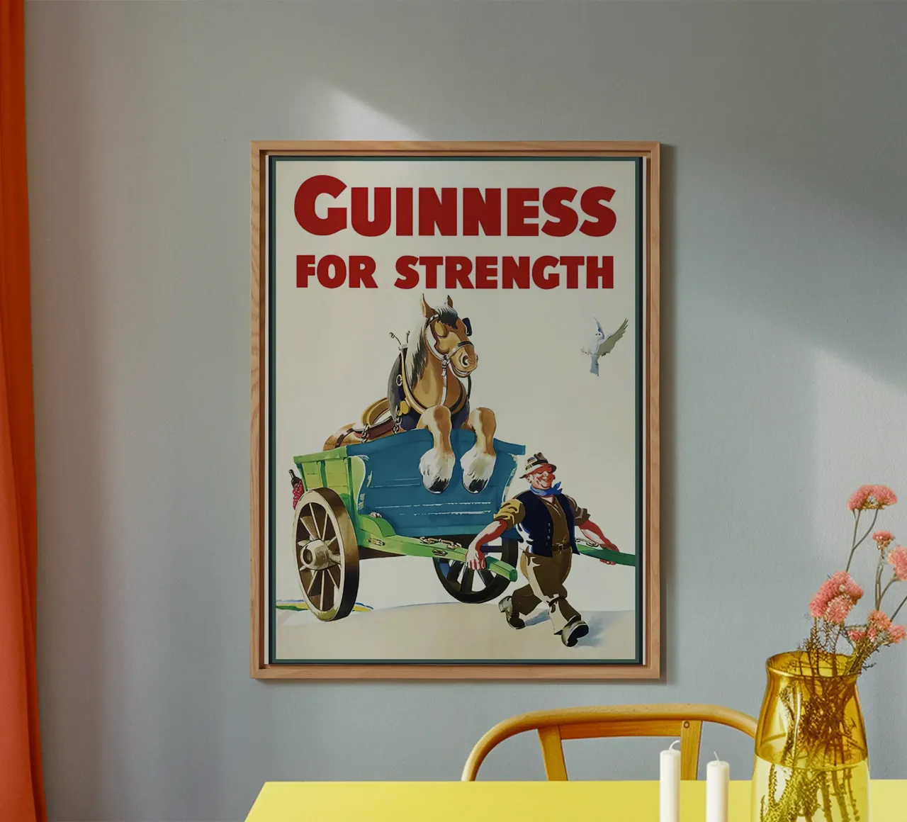 Guinness per la forza alluminio dibond da leslie shop