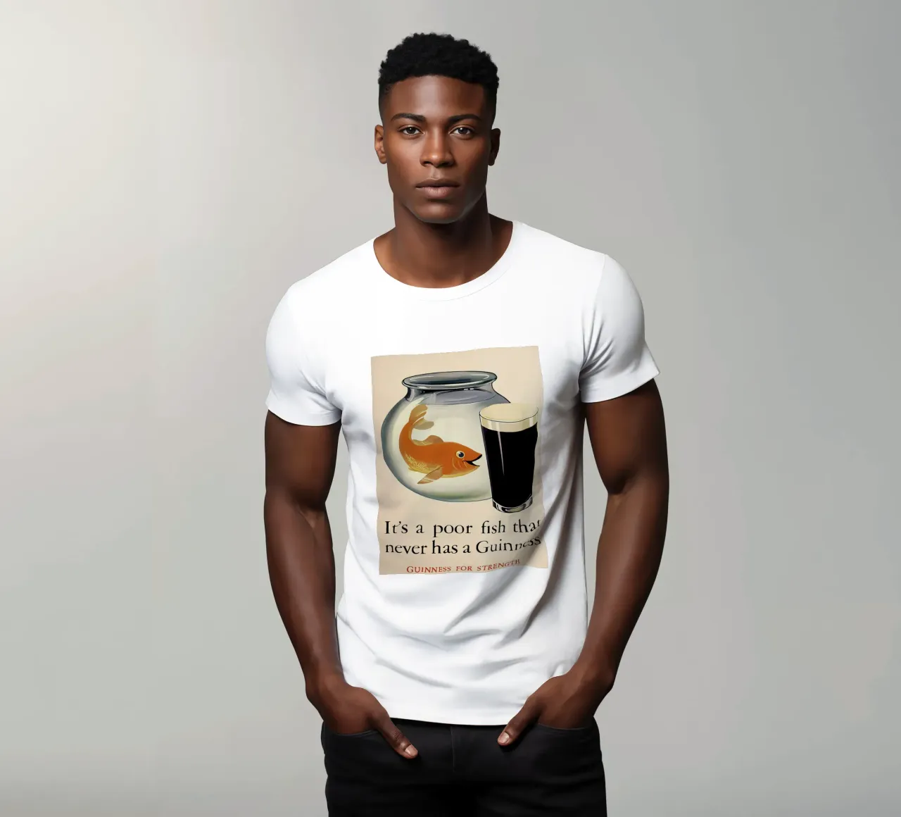 Guinness per la forza t-shirt da leslie shop