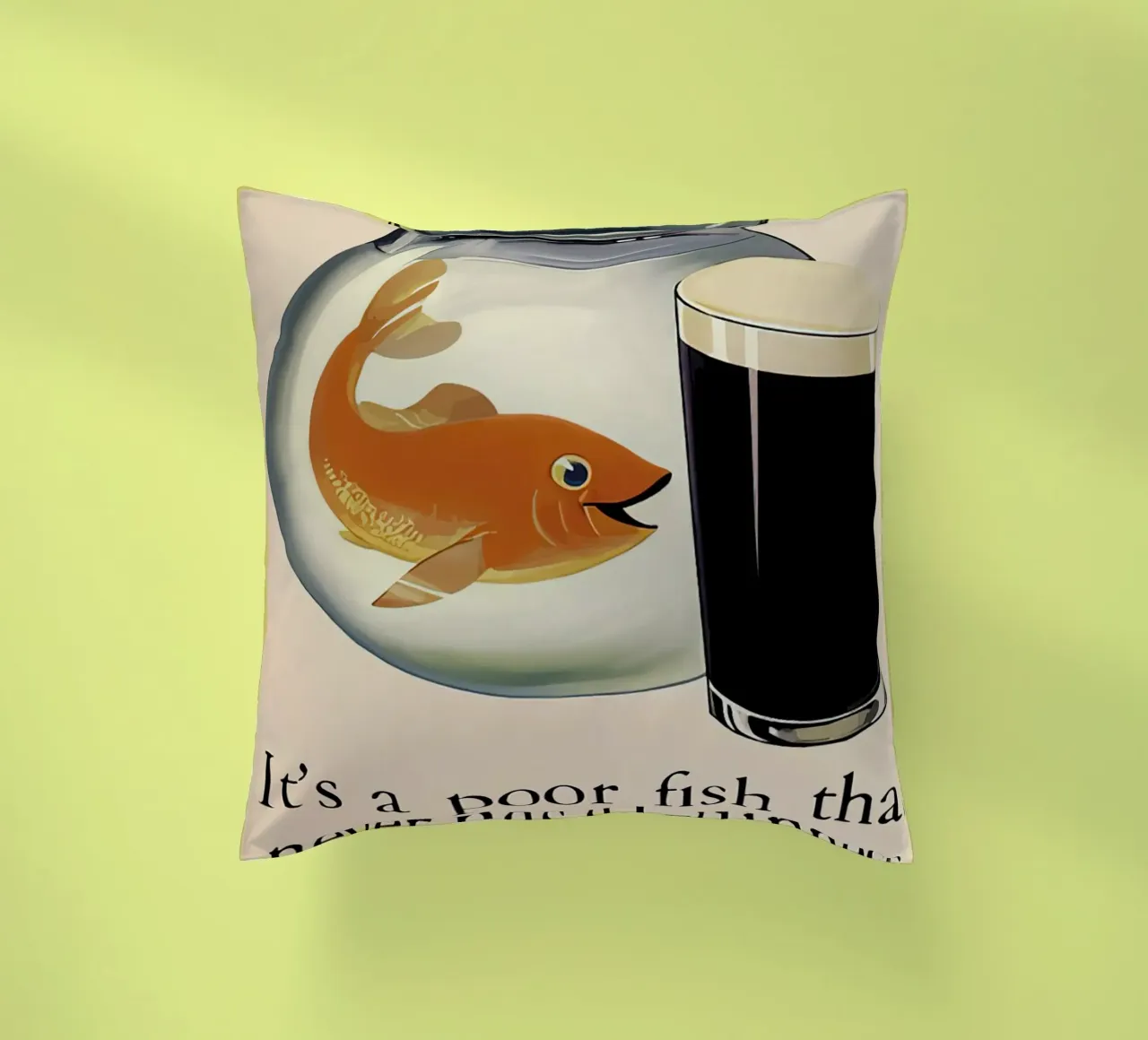 Guinness per la forza cuscino da leslie shop