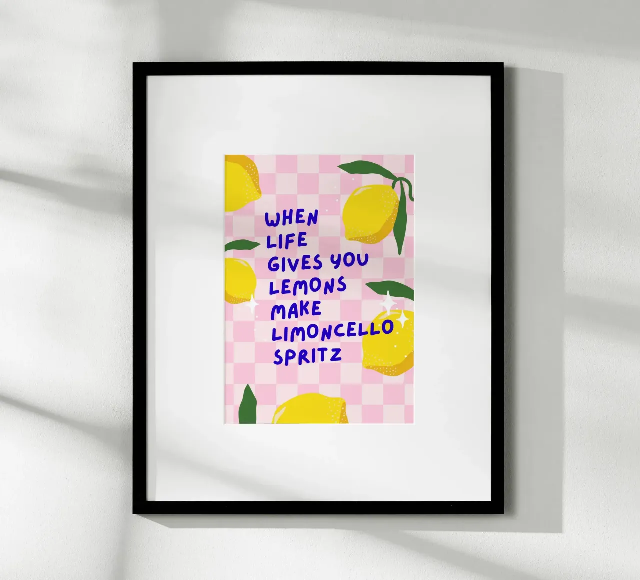 Limoncello Spritz carta hahnemühle da Hafenkönigin