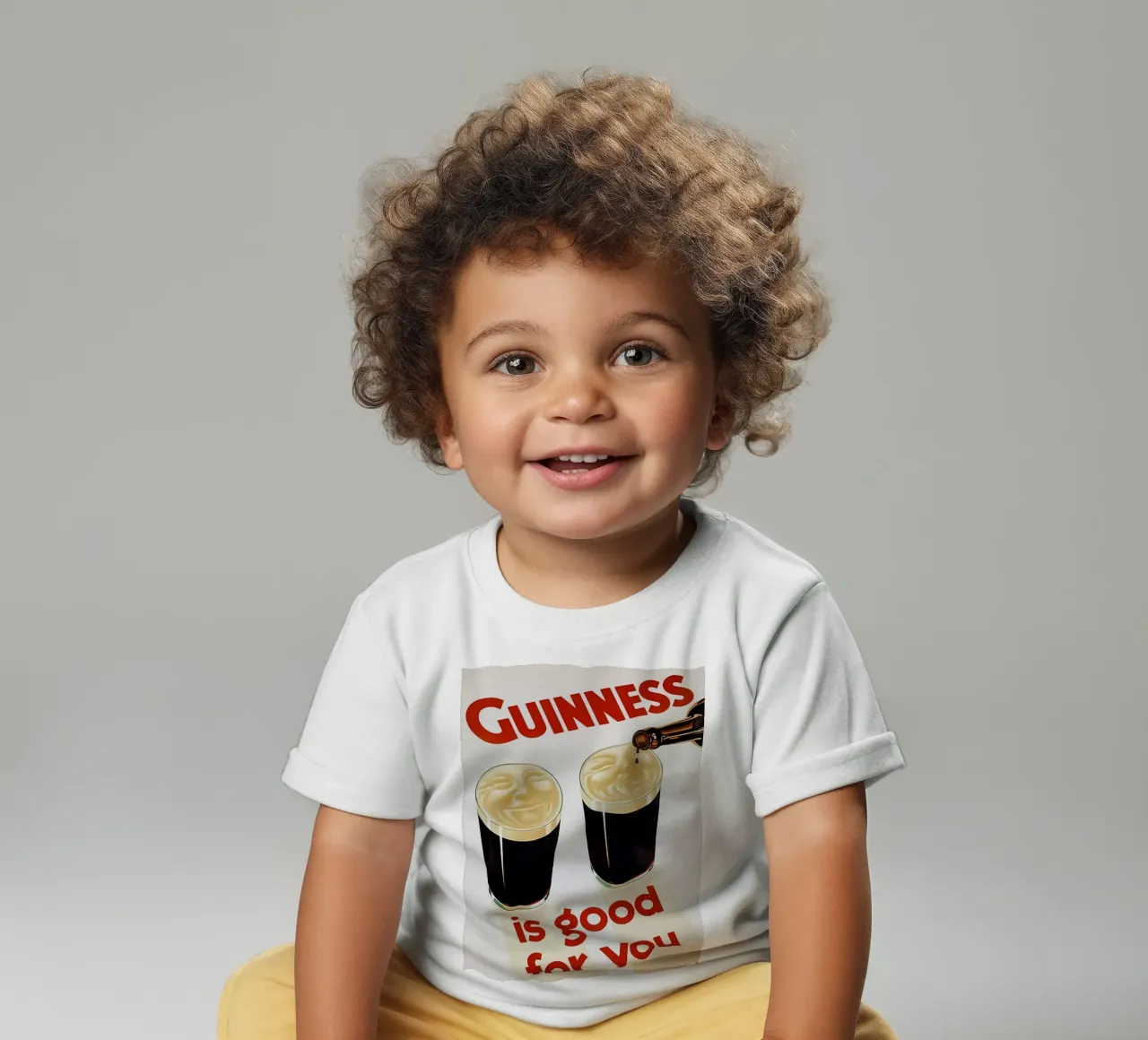 La Guinness fa bene maglietta neonato da leslie shop