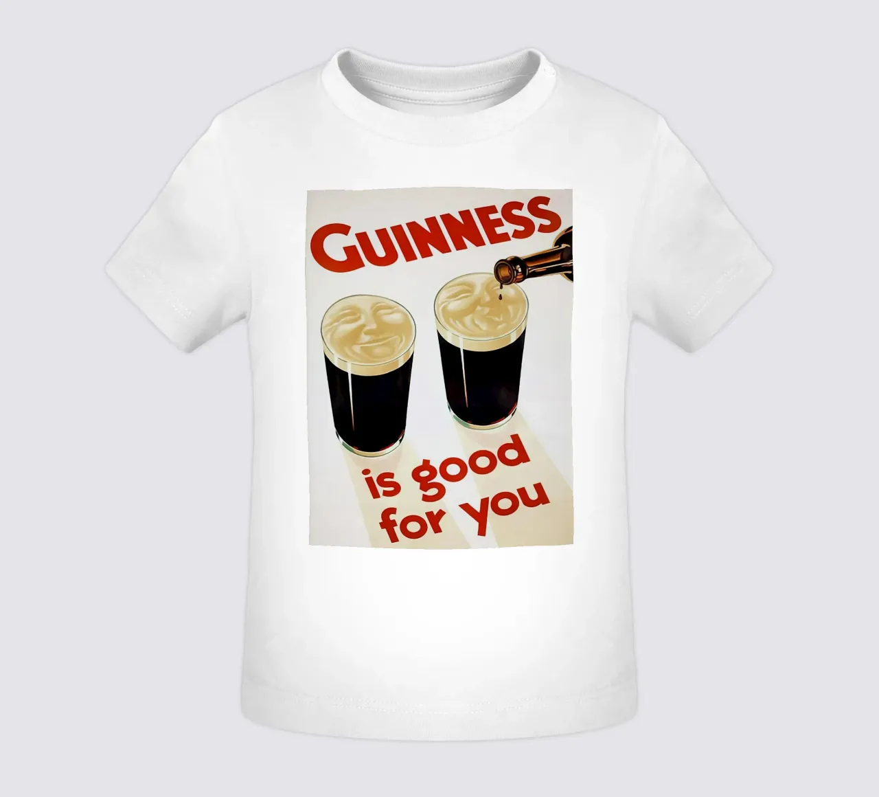 La Guinness fa bene maglietta neonato da leslie shop