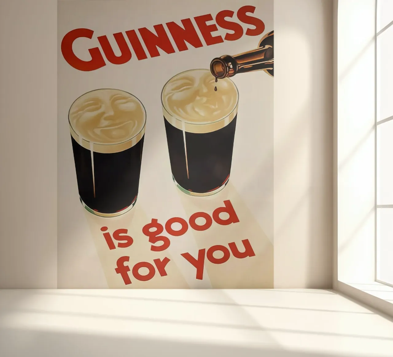 Guinness is good for you photo wallpaper by leslie shop