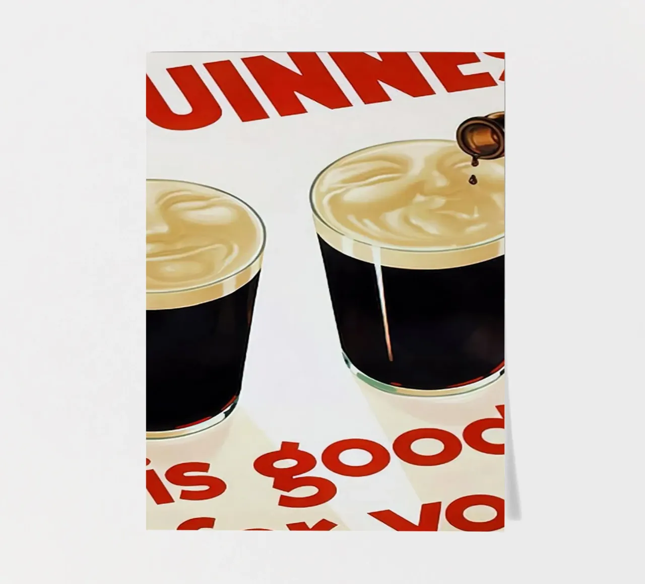 Guinness is good for you sticker sheet by leslie shop