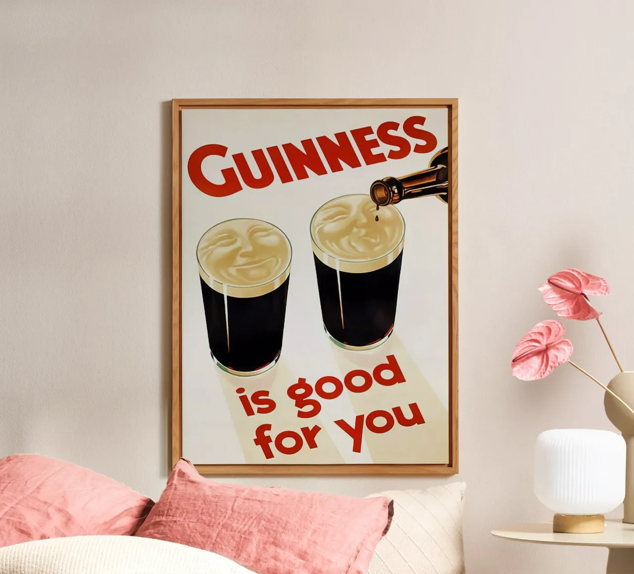 La Guinness fa bene alluminio dibond da leslie shop