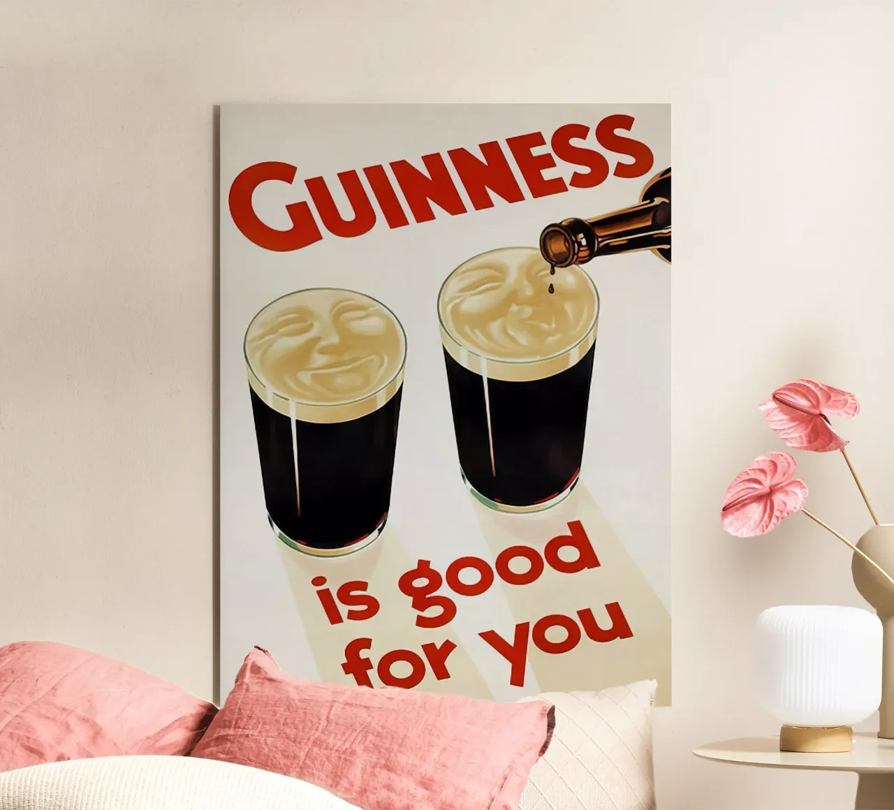 La Guinness fa bene alluminio dibond da leslie shop