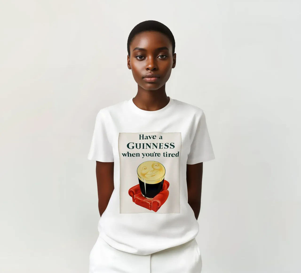 Bevete una Guinness quando siete stanchi t-shirt da leslie shop