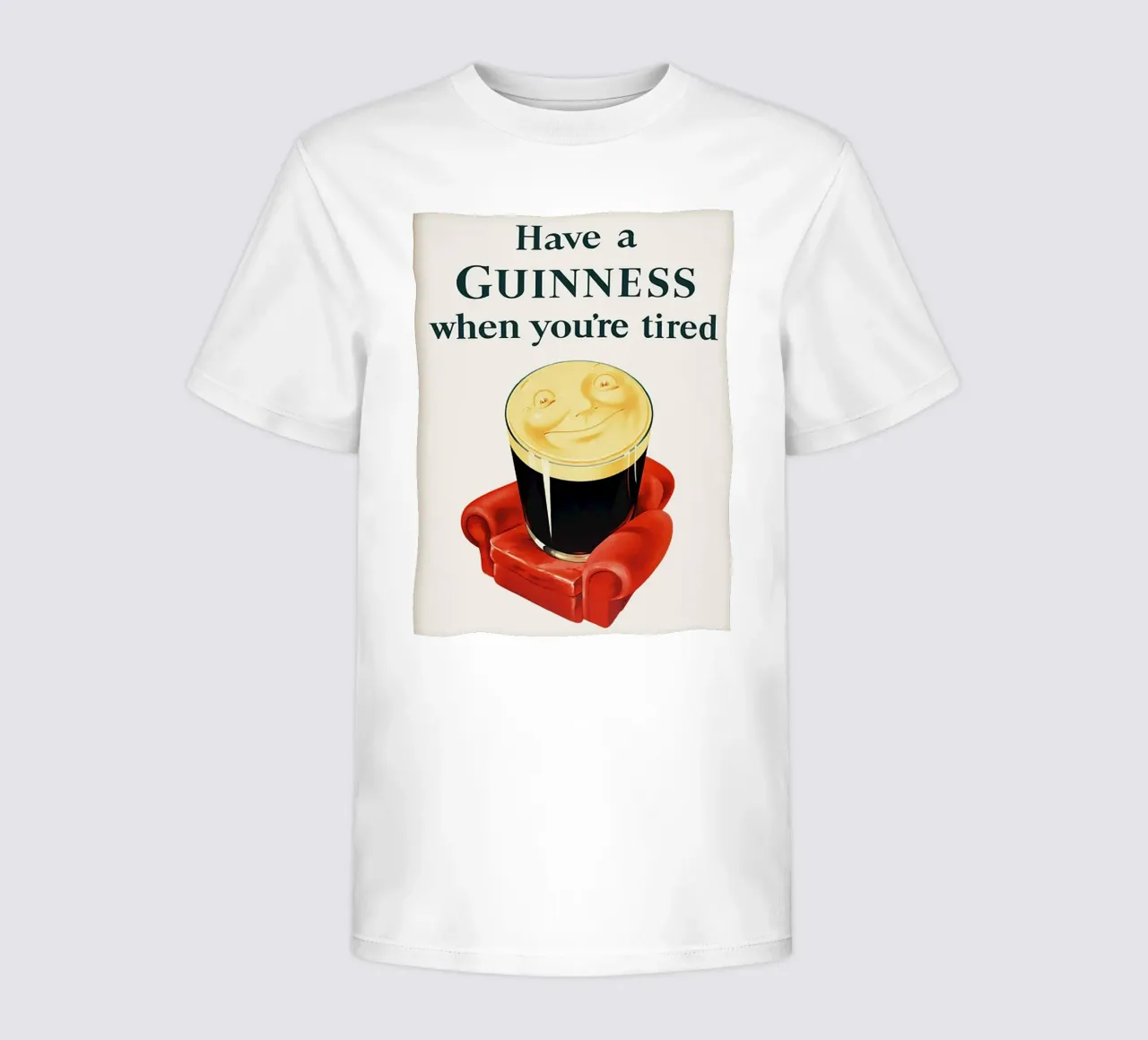 Prendre une Guinness quand on est fatigué t-shirt enfant de leslie shop