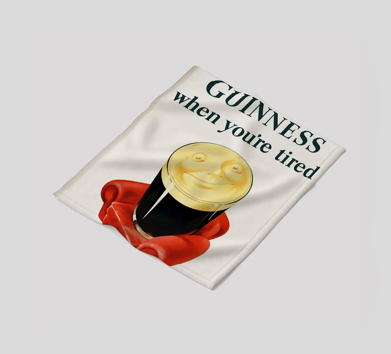 Bevete una Guinness quando siete stanchi coperta in pile da leslie shop