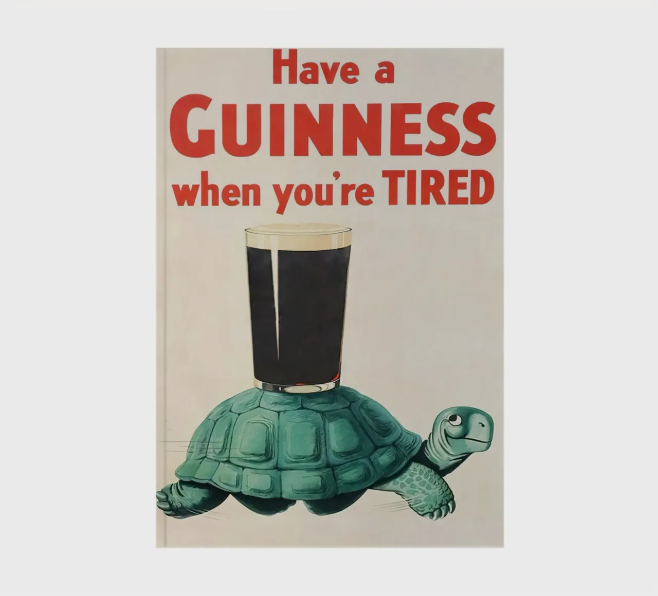 Have a Guinness when you re Tired notebook by leslie shop