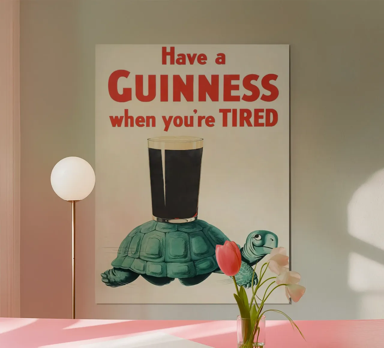 Bevete una Guinness quando siete stanchi carta hahnemühle da leslie shop