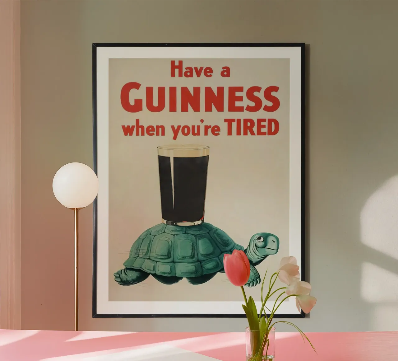 Bevete una Guinness quando siete stanchi carta hahnemühle da leslie shop