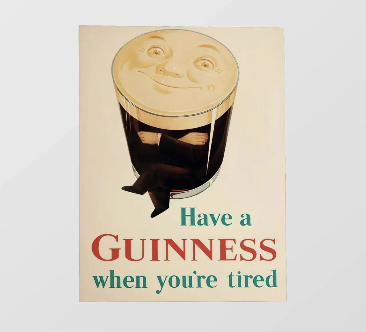 Bevete una Guinness pellicola backlit da leslie shop