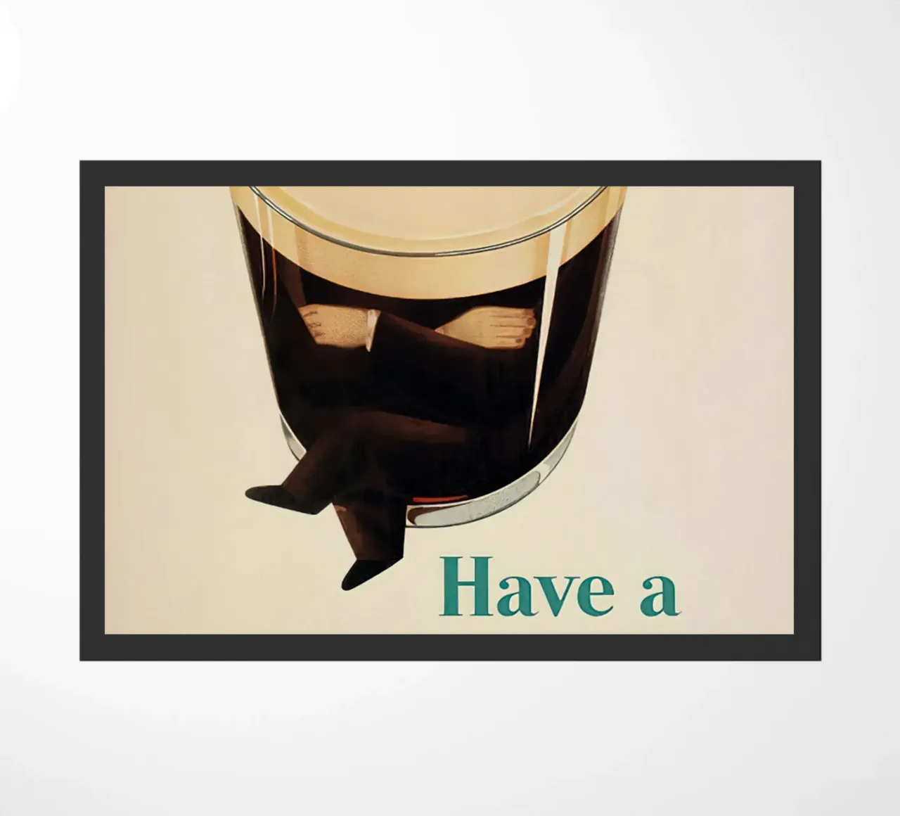 Bevete una Guinness zerbino da leslie shop