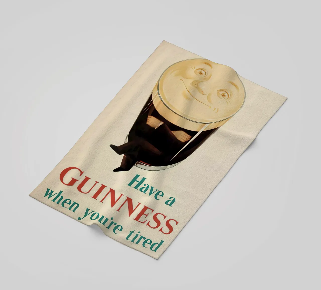 Bevete una Guinness telo mare da leslie shop