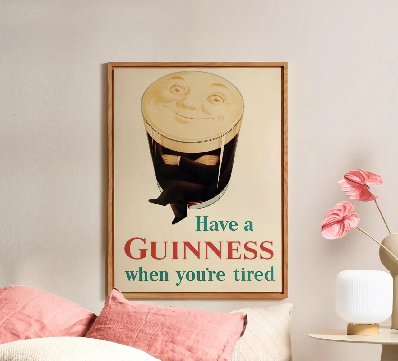 Bevete una Guinness alluminio dibond da leslie shop
