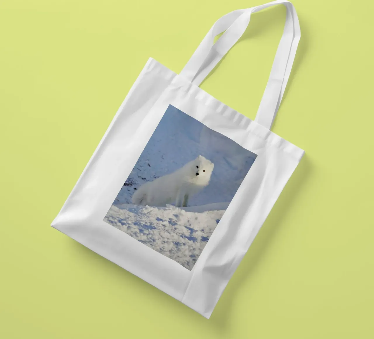 Arctic Fox borsa in juta da EyeEm Mobile GmbH