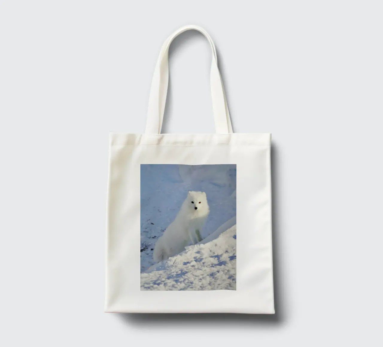 Arctic Fox borsa in juta da EyeEm Mobile GmbH