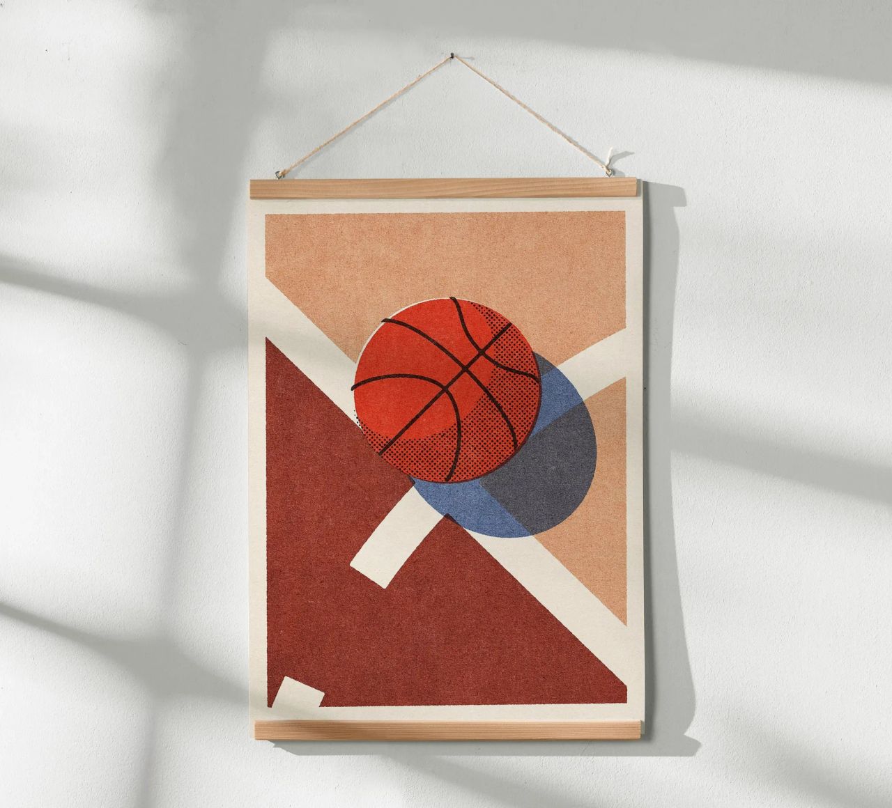 Basket-ball - Intérieur - II b poster de BasketballShop
