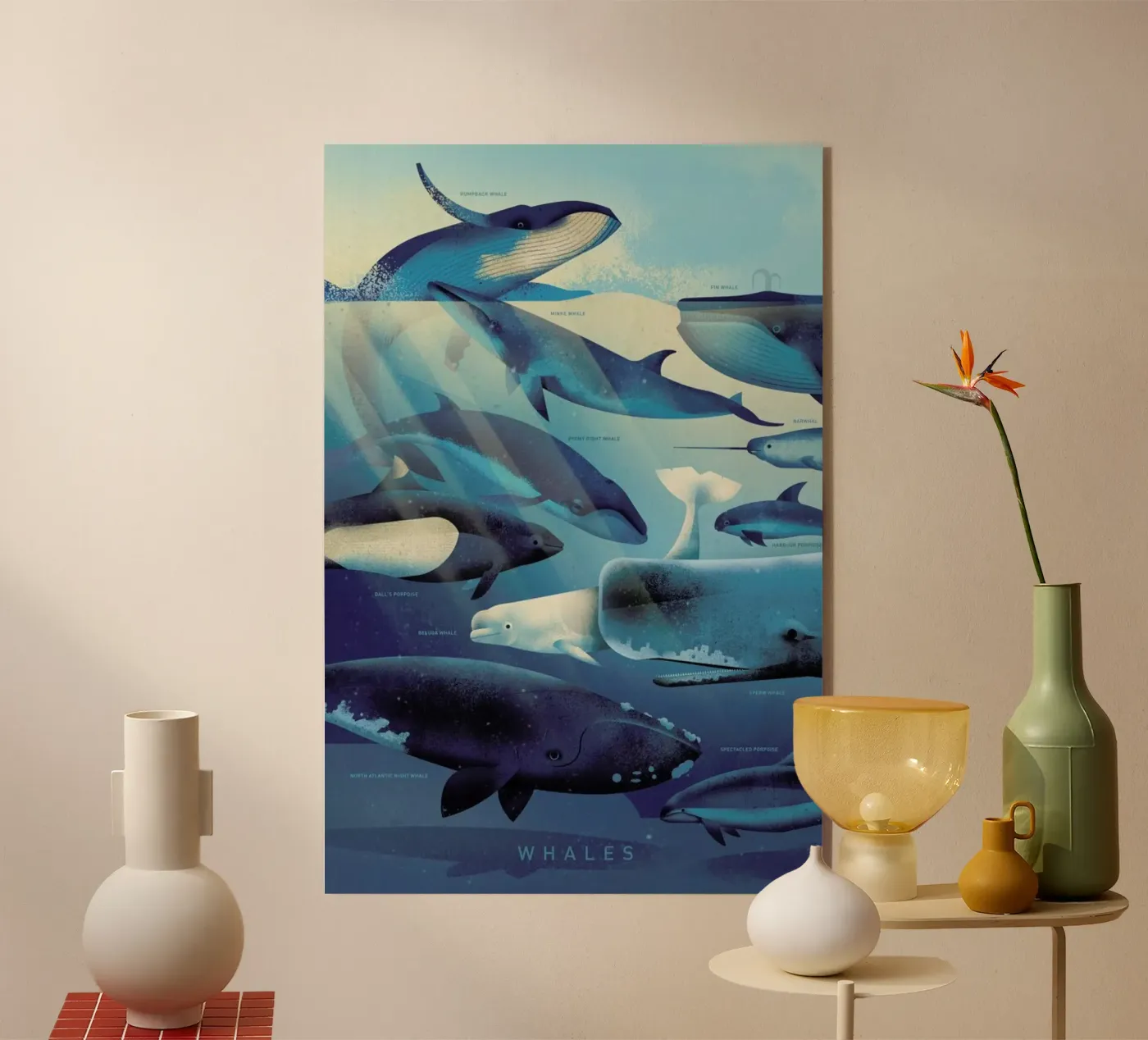 Whales plexiglass da Dieter Braun