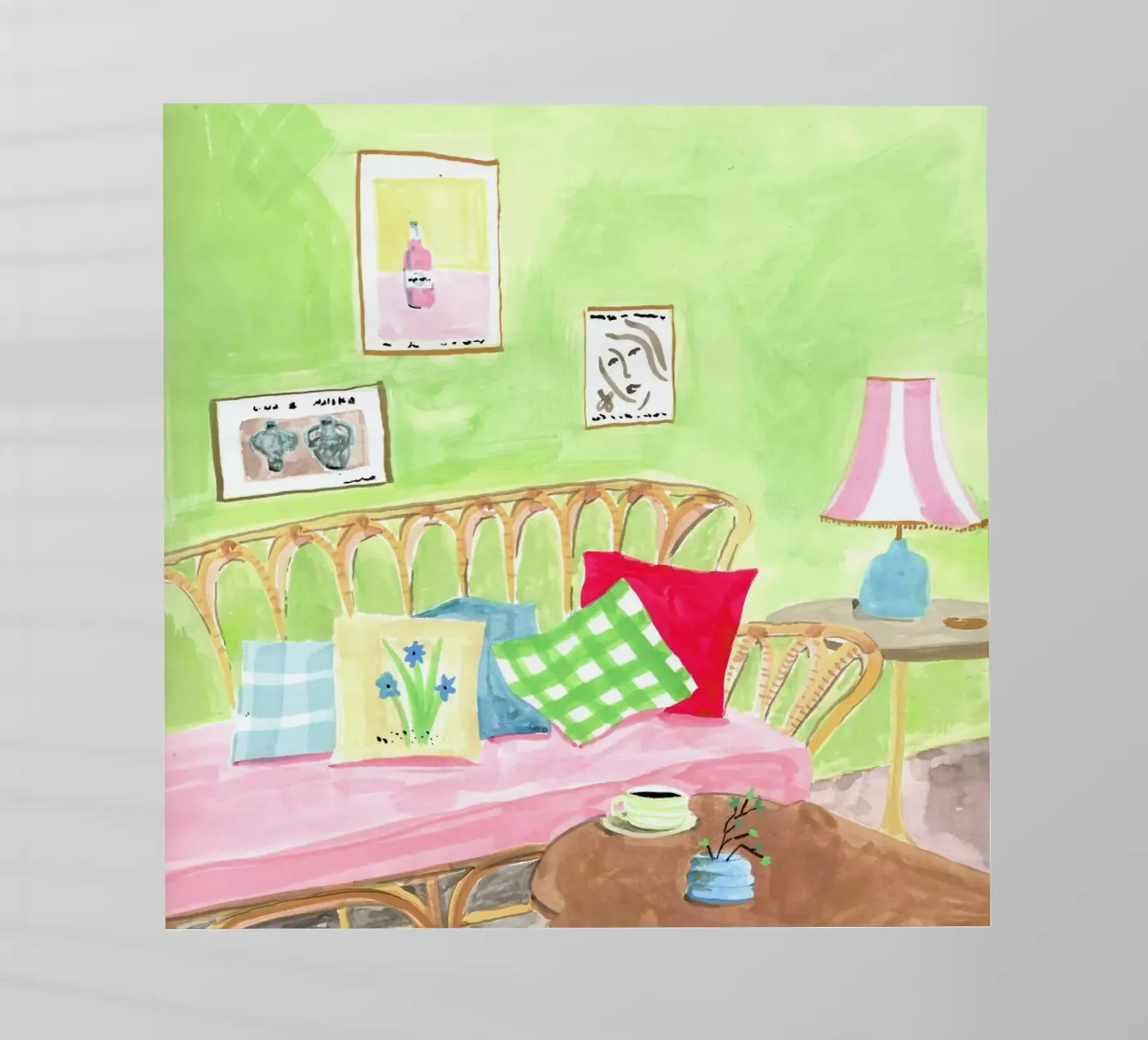 Cozy Corner pellicola backlit da Laura Page