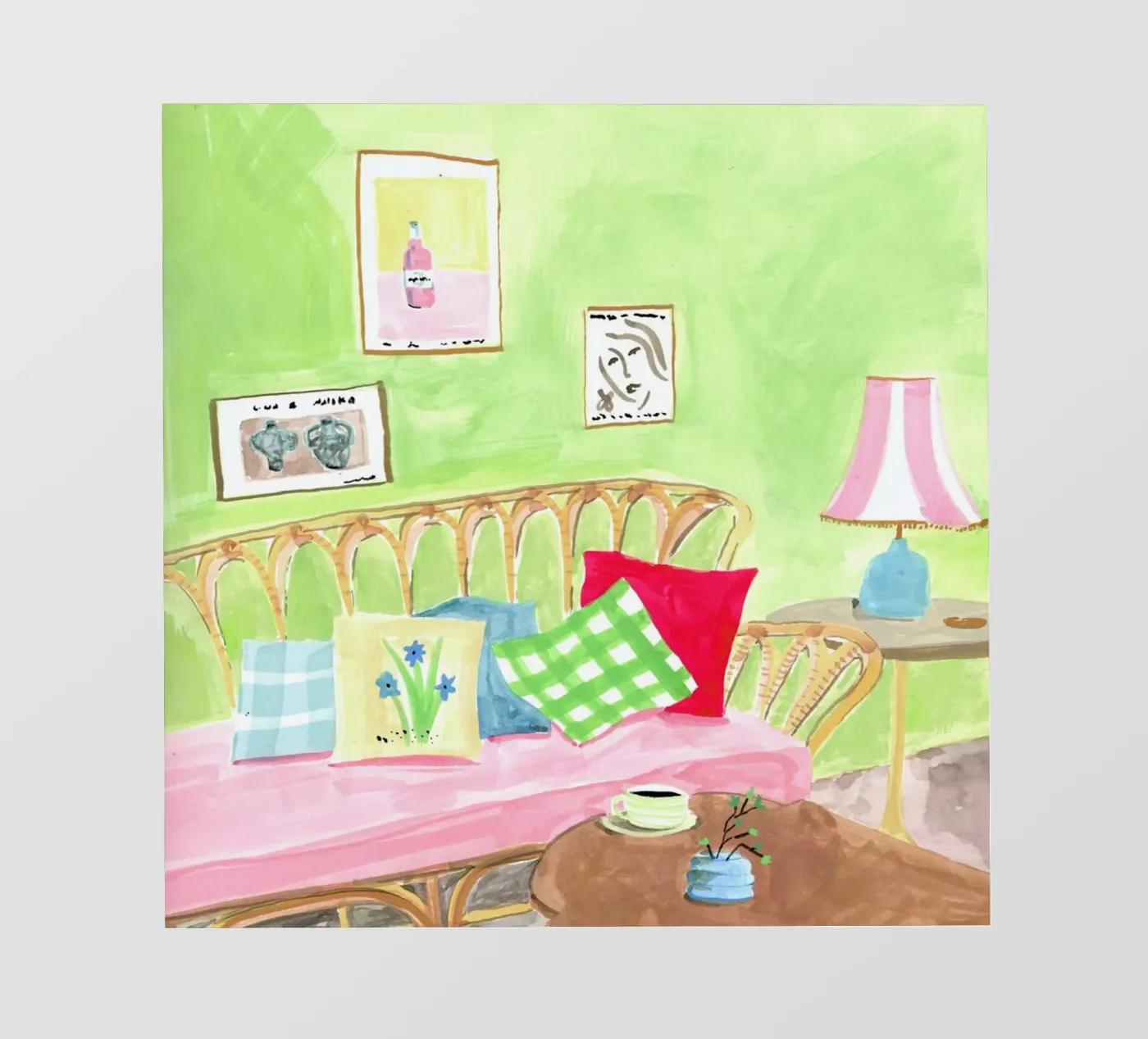 Cozy Corner pellicola backlit da Laura Page