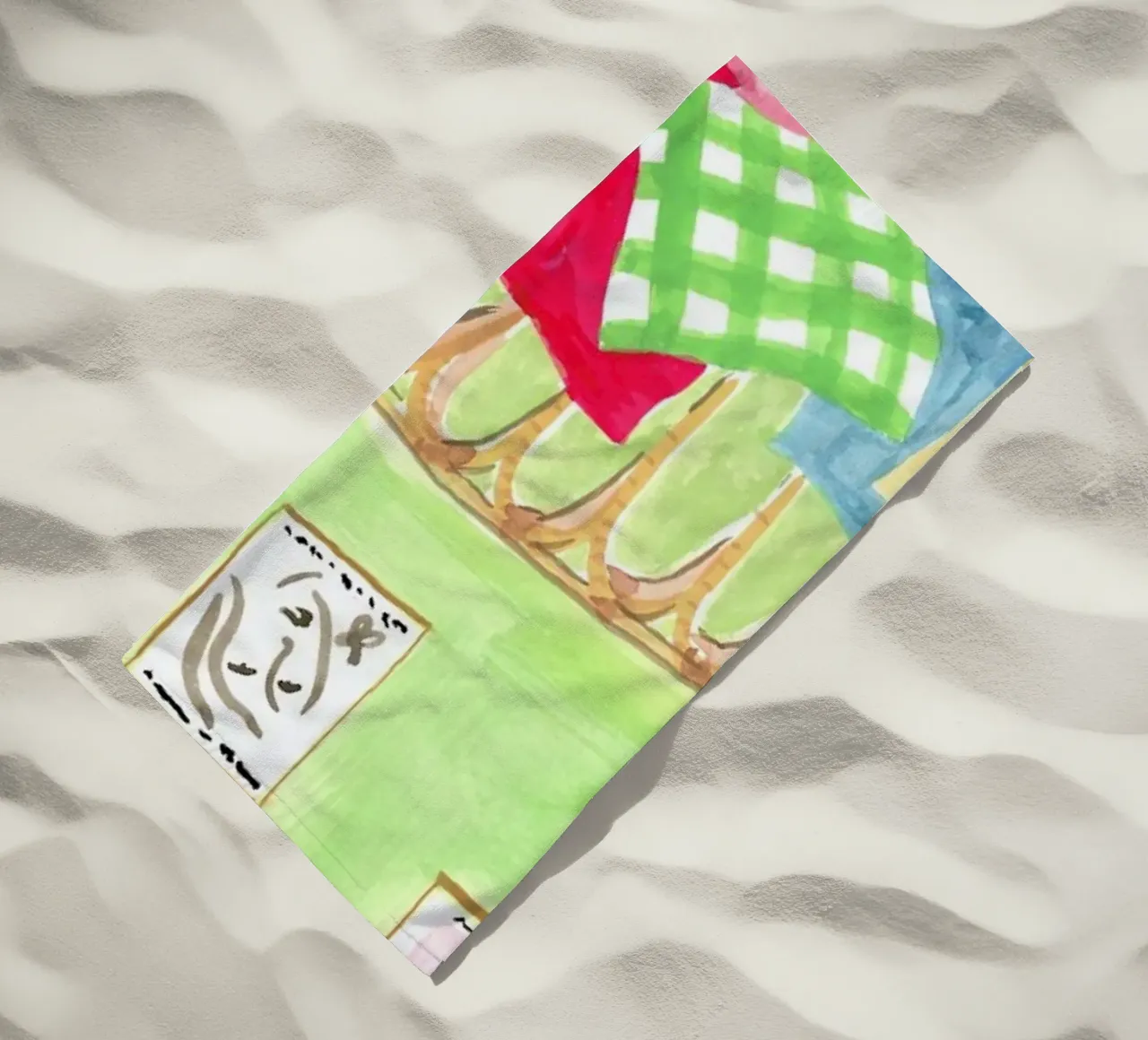 Cozy Corner telo mare da Laura Page