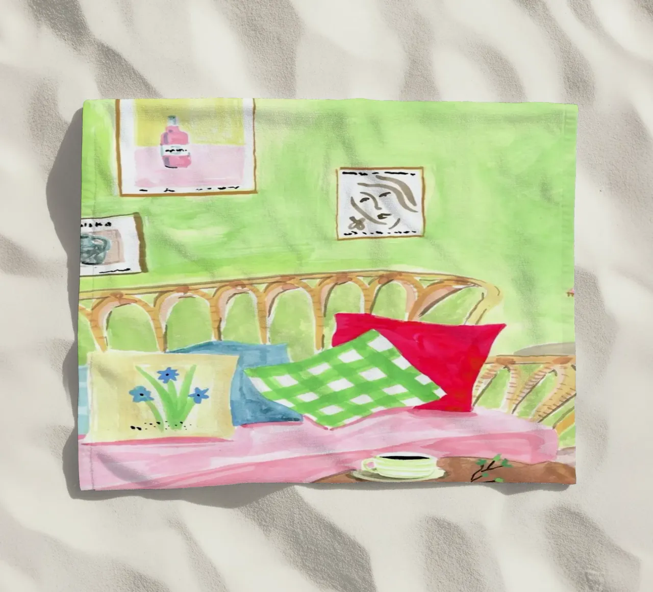 Cozy Corner telo mare da Laura Page