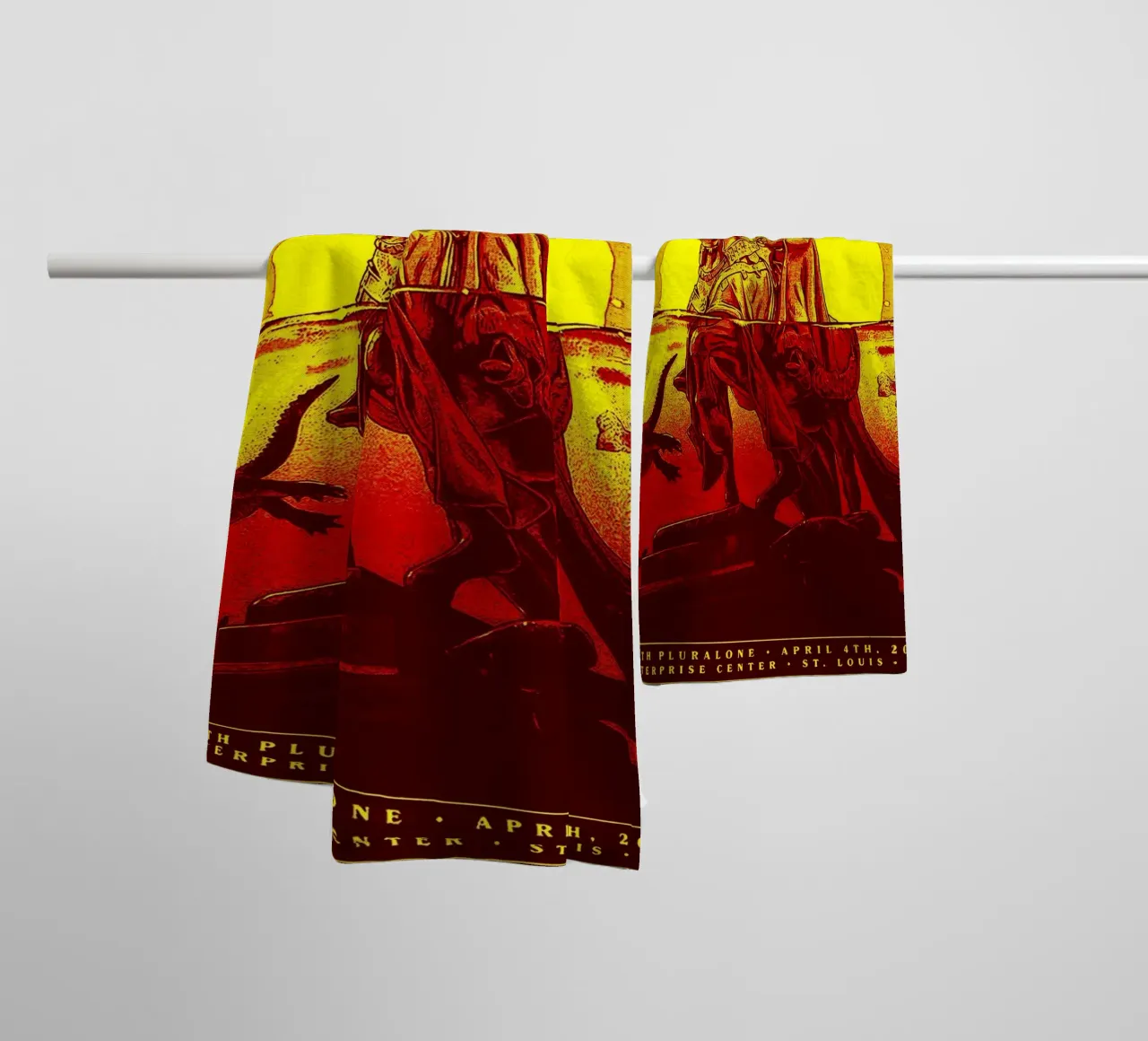 pearl jam band art asciugamano da bagno da vanhesling