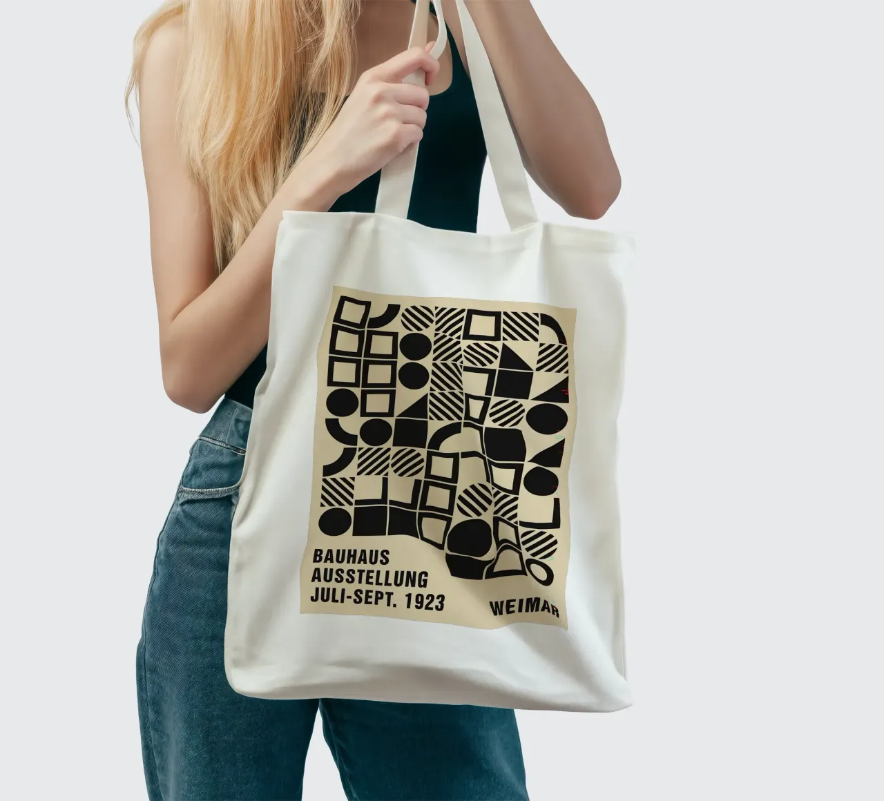 Bauhaus borsa in juta da Brooke