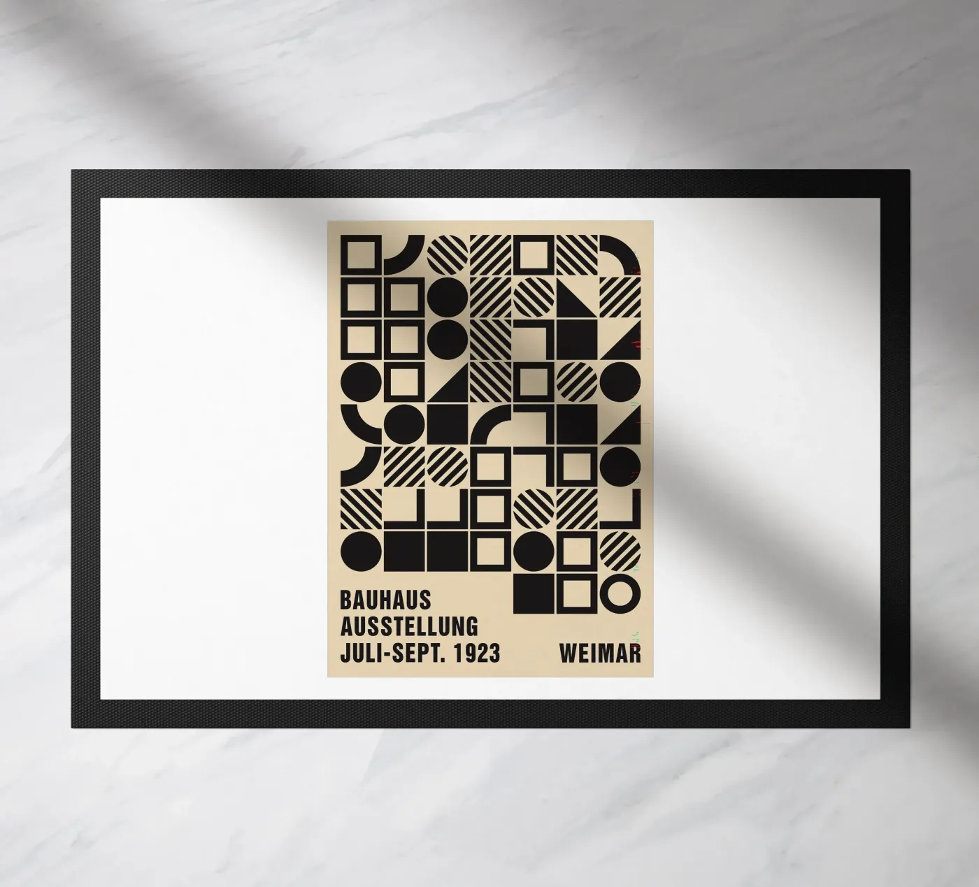 Bauhaus doormat by Brooke