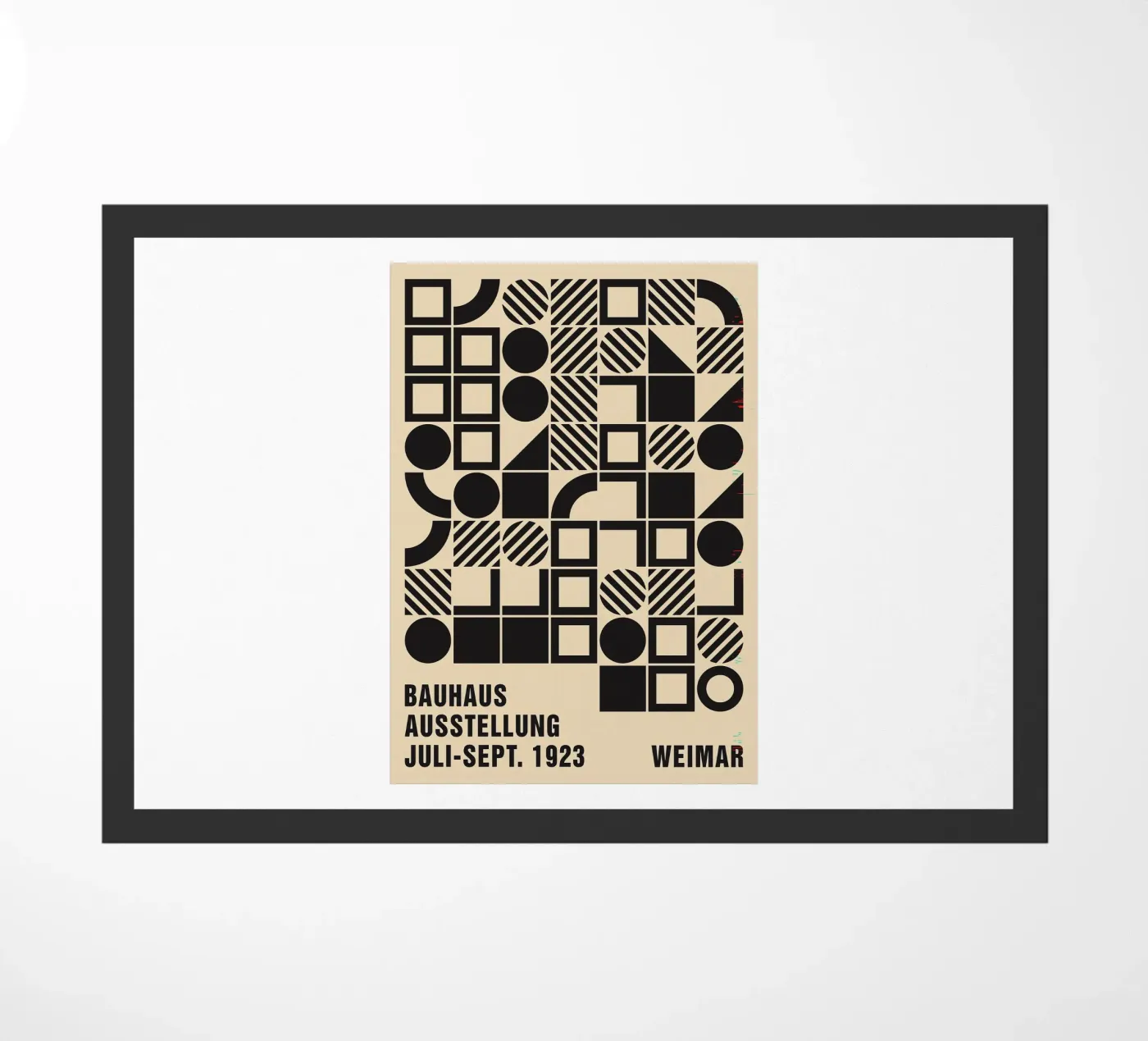 Bauhaus doormat by Brooke